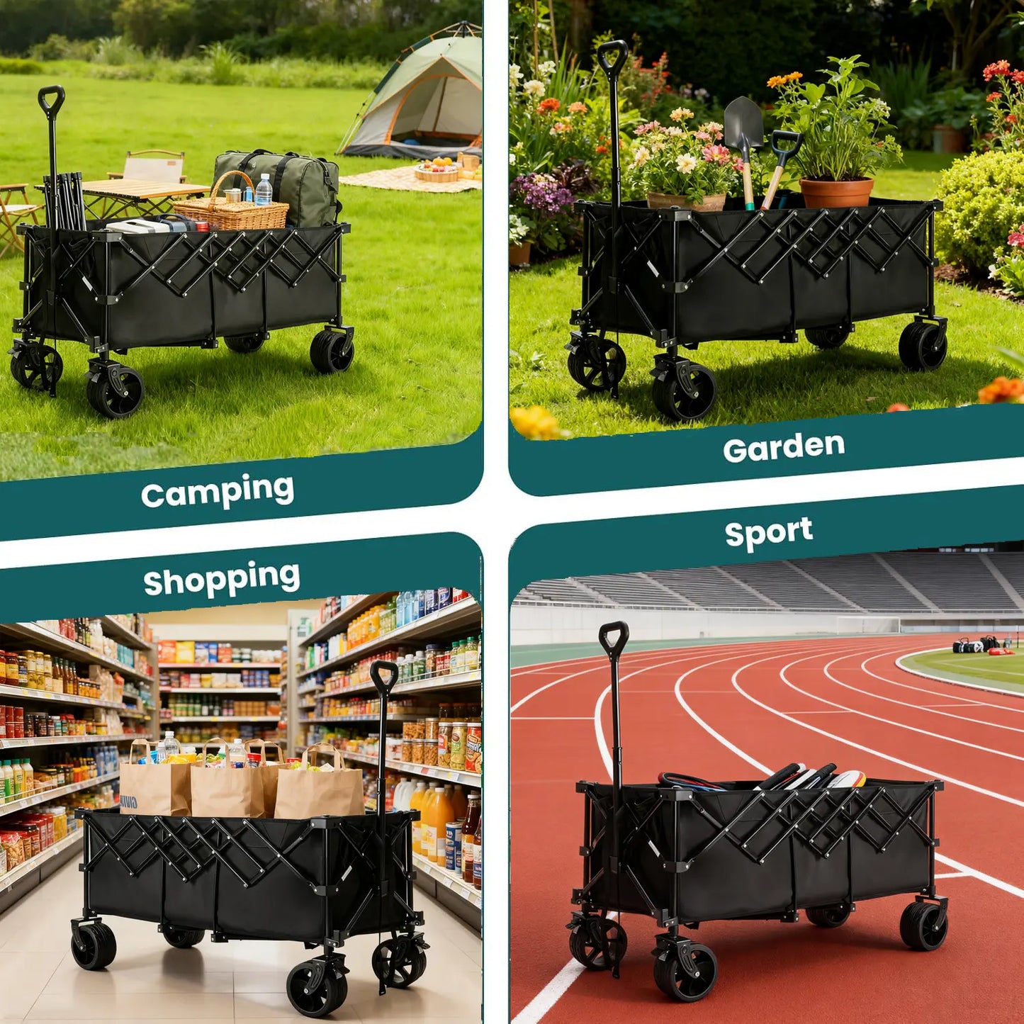 Goyaki Wagon Cart Collapsible