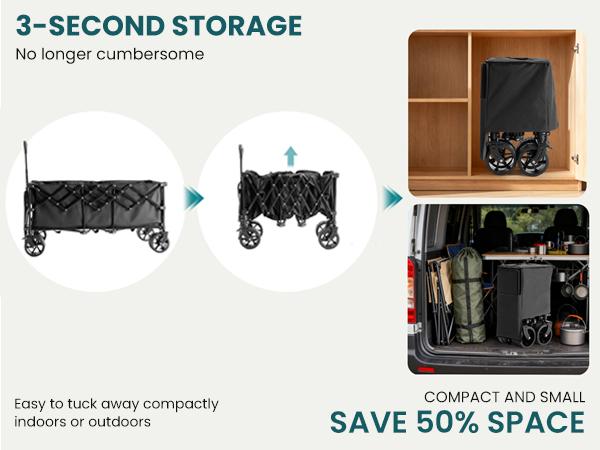 Goyaki Wagon Cart Collapsible