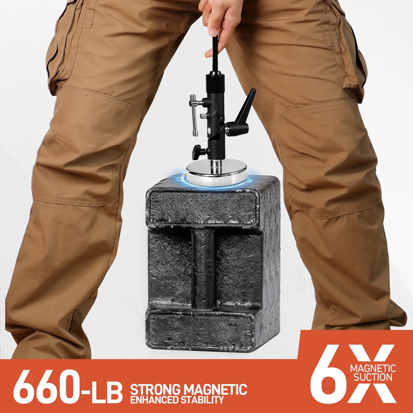 Goyaki Folding 16 Ribs Magnetic Umbrella, Designed for Outdoor Work
